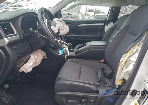 2017 Toyota Highlander Le из США, поврежденный, VIN 5TDBZRFH1HS430936